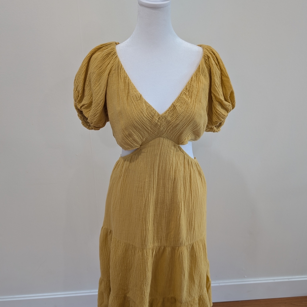 ASTR the Label Mustard Yellow Women's Dress